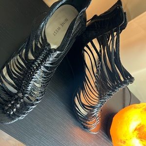 Nine West heels. Gently worn.